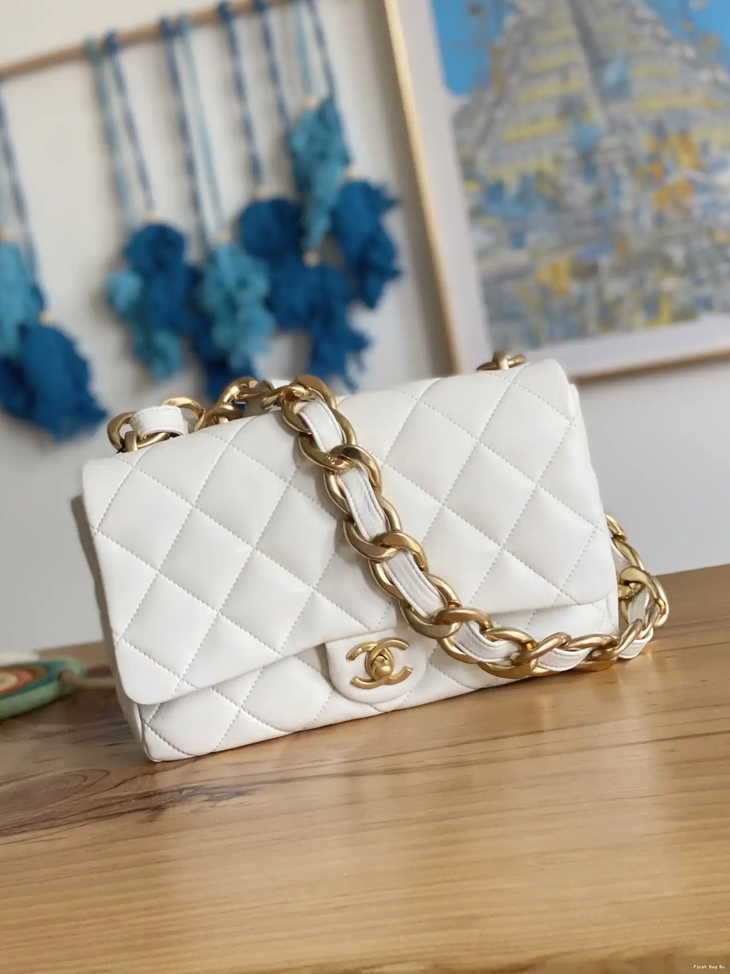 Firstbag Ru LARGE CHANEL BAG FLAP 0608